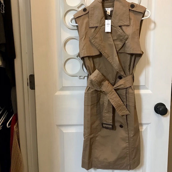 Banana Republic Trench Dress- NWT! - Picture 2 of 12